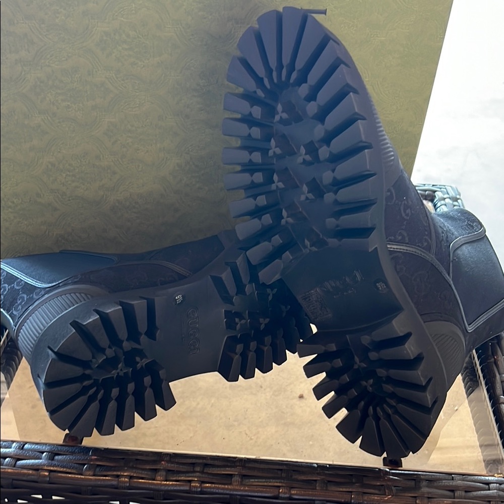 Gucci Men GG Ankle Boots - Picture 5 of 15